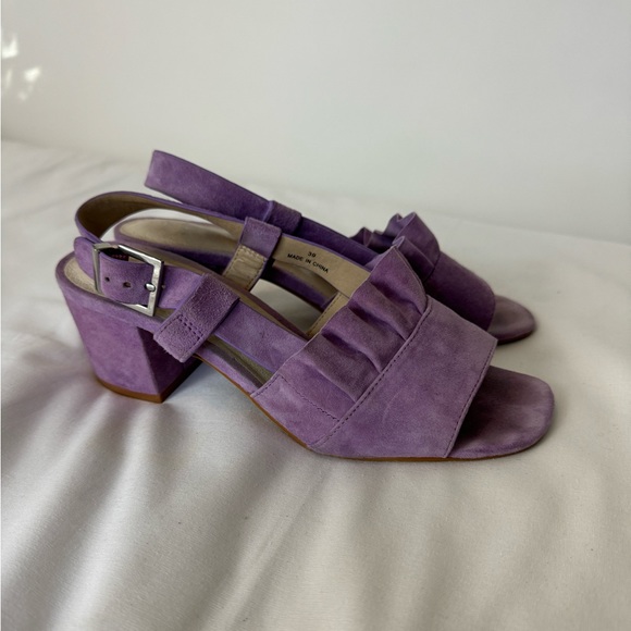 Miista Shoes - E8 by Miista Lilac Suede Sandals